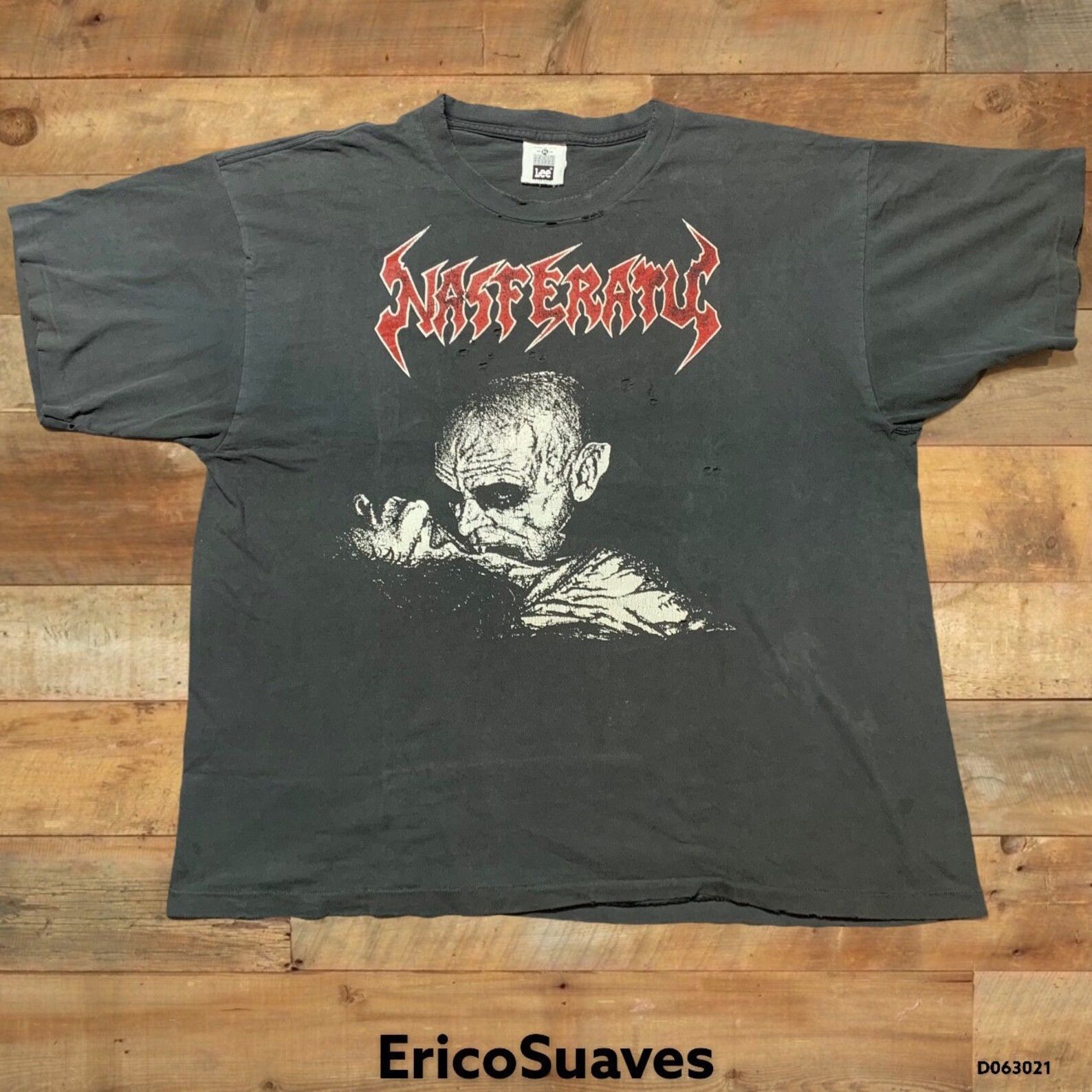 Vintage 90s Nosferatu Vampire Black Metal Grindcore Deathcore Band ...