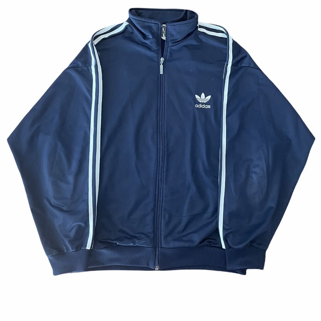 Adidas Vintage 80S Logo Navy cheapest Jacket