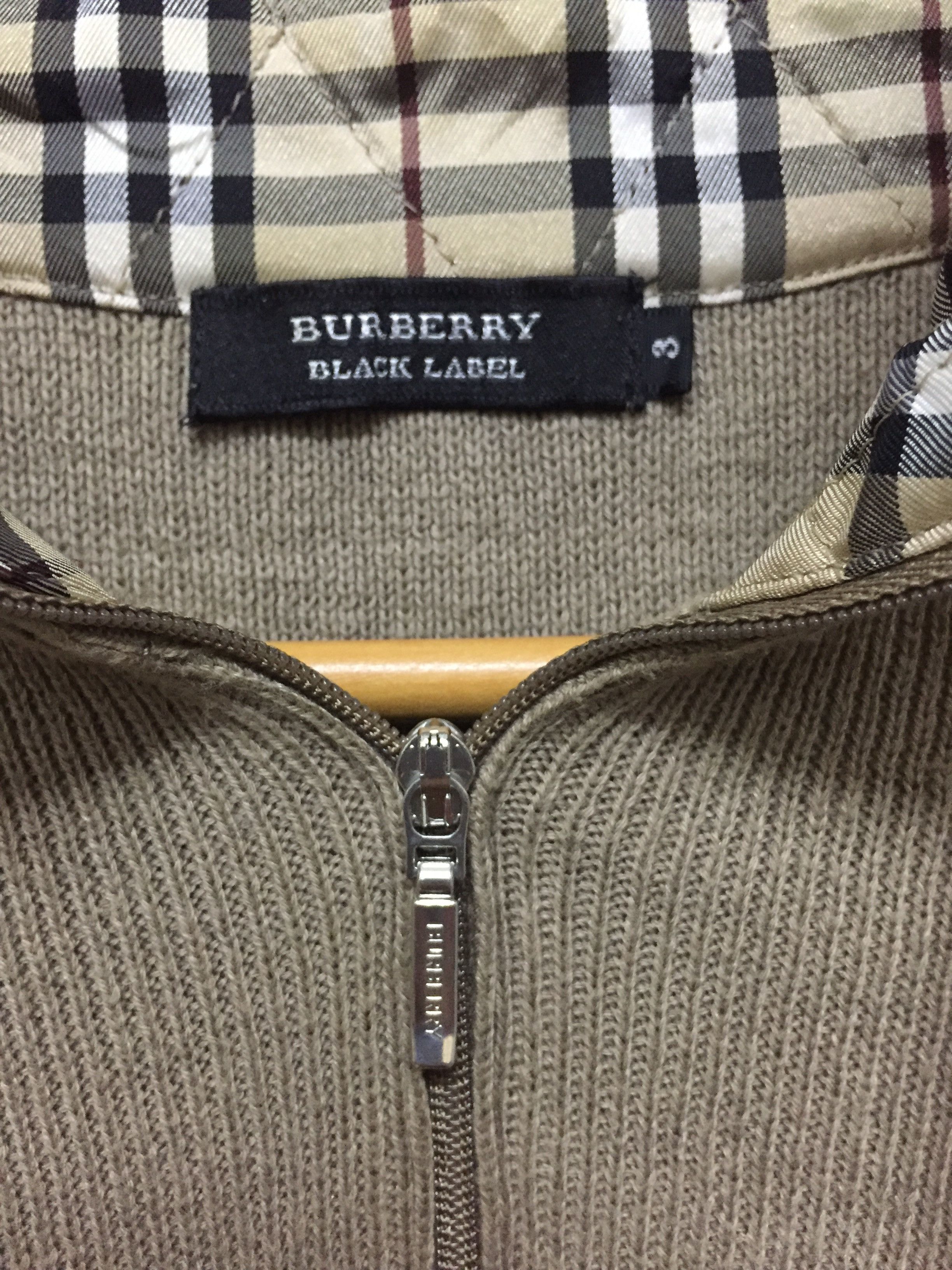 Burberry Black label Neck strap Nova Check Knitwear sweatshirt Size US M / EU 48-50 / 2 - 8 Thumbnail