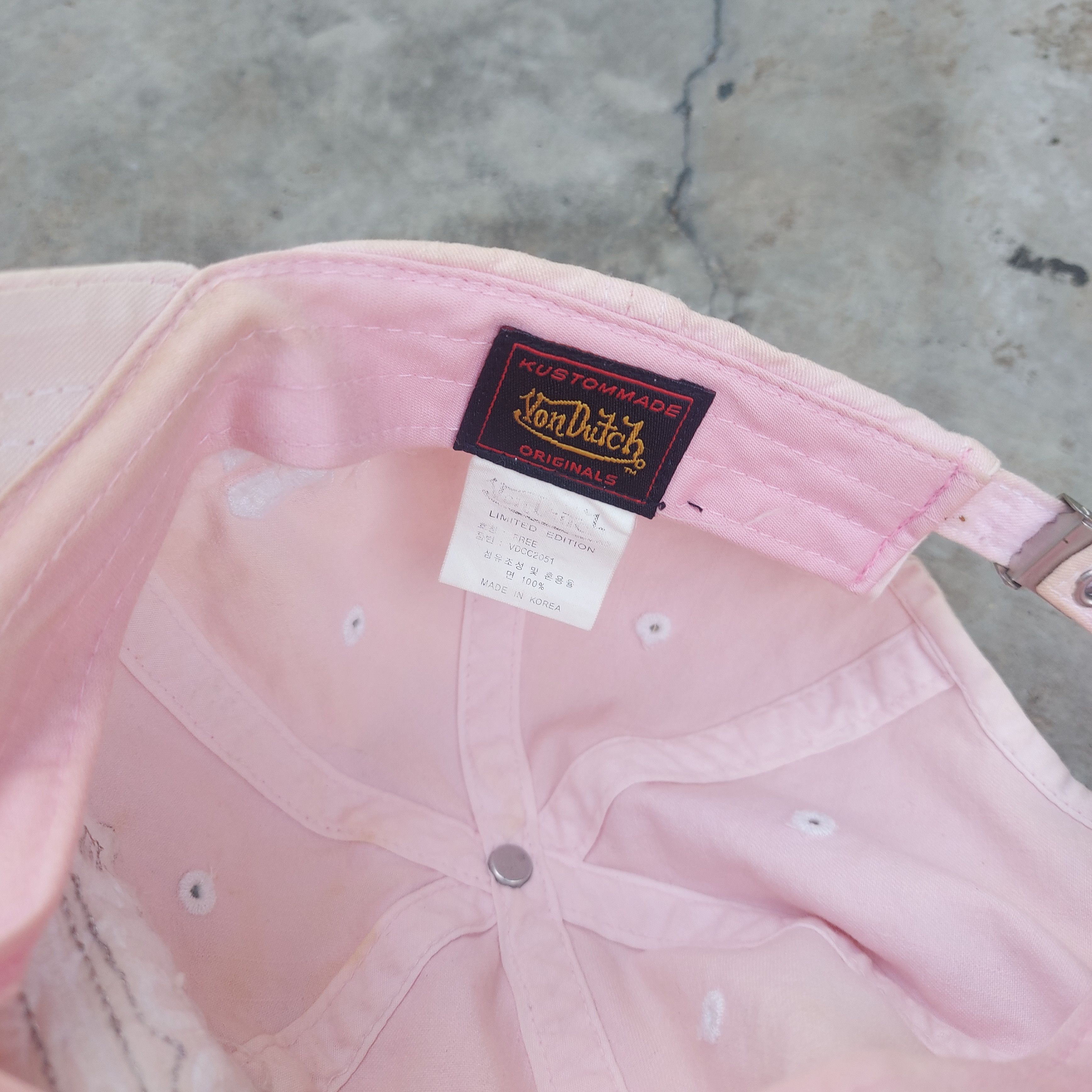 Von Dutch Vintage Von Dutch Hat Size ONE SIZE - 3 Thumbnail