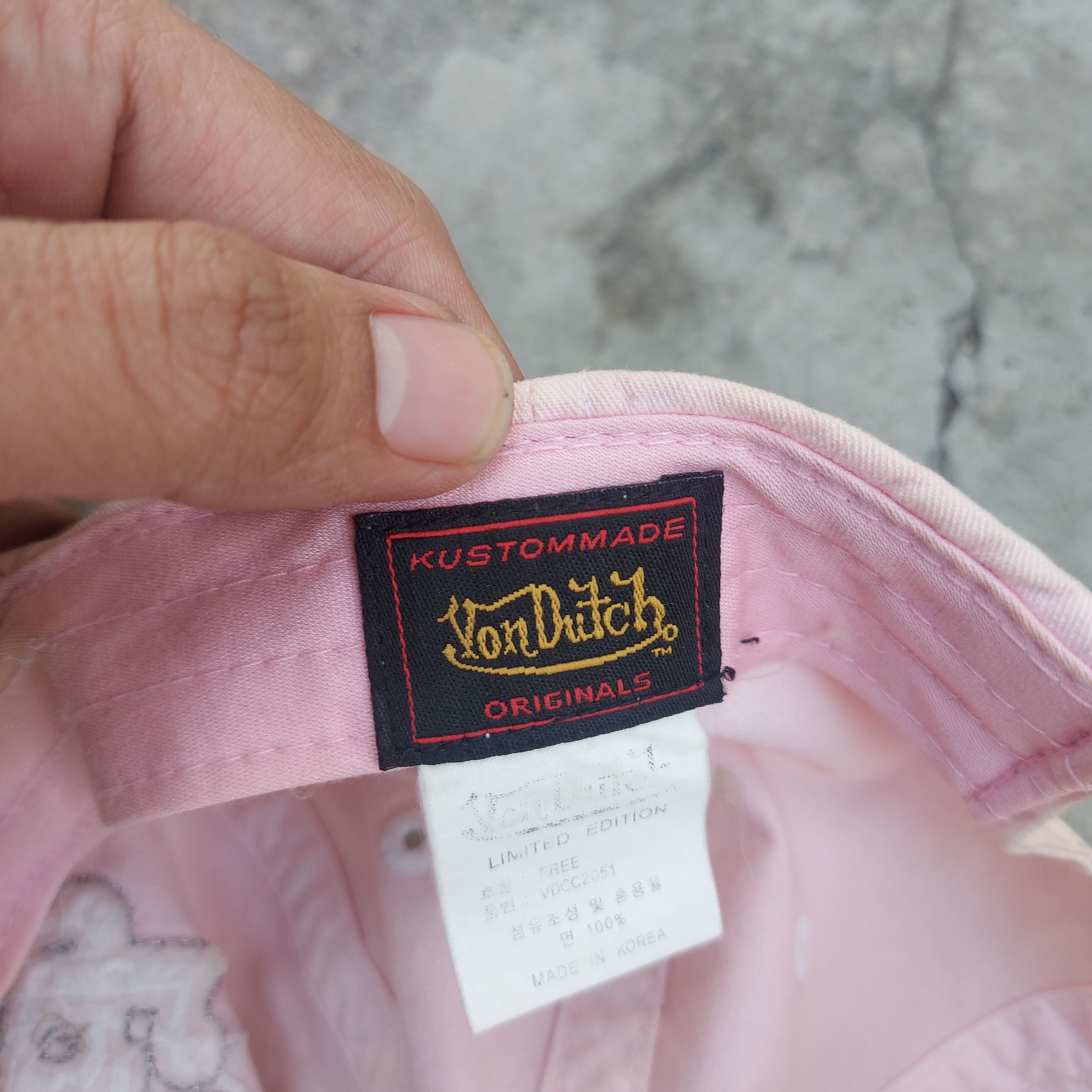 Von Dutch Vintage Von Dutch Hat Size ONE SIZE - 5 Thumbnail