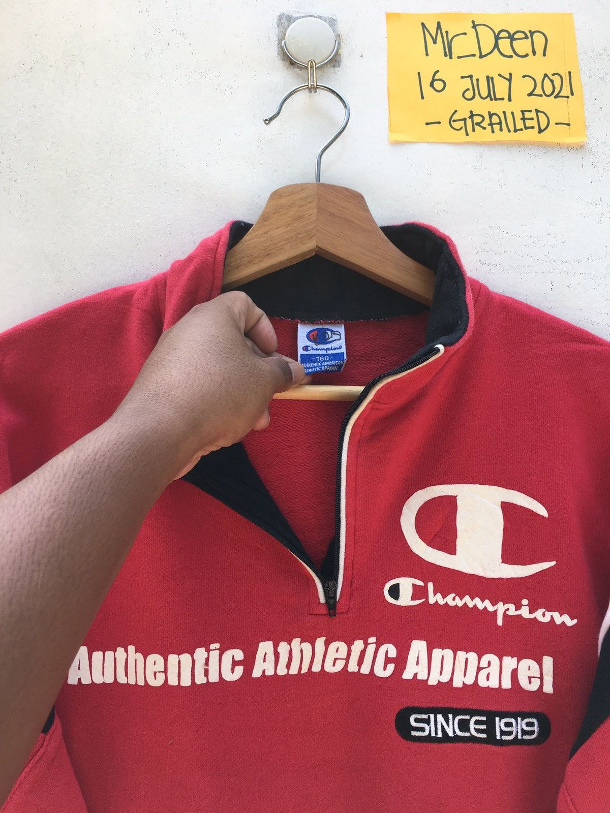 Champion Rare Vintage 90s Champion Biglogo Sweatshirt Size US M / EU 48-50 / 2 - 6 Thumbnail