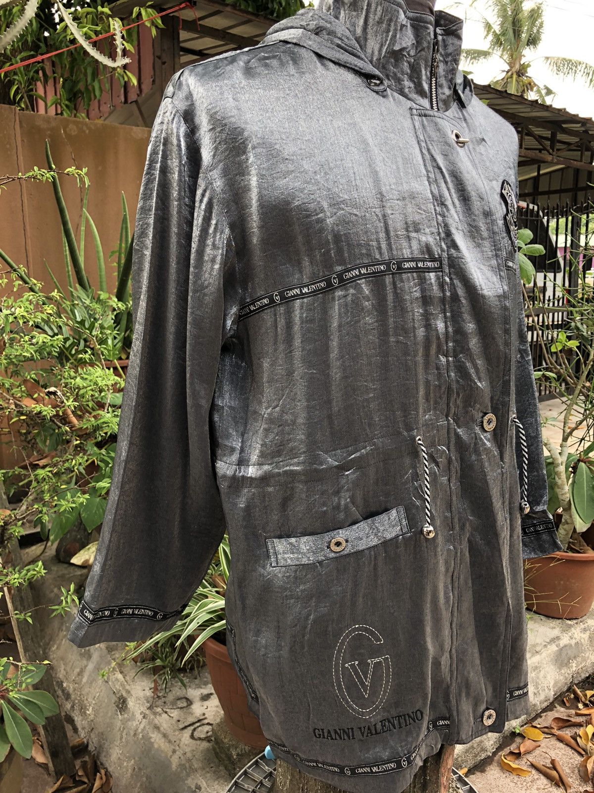 Gianni Valentino × Valentino × Vintage Rare Vintage Gianni Valentino Light Jacket Size US M / EU 48-50 / 2 - 3 Thumbnail