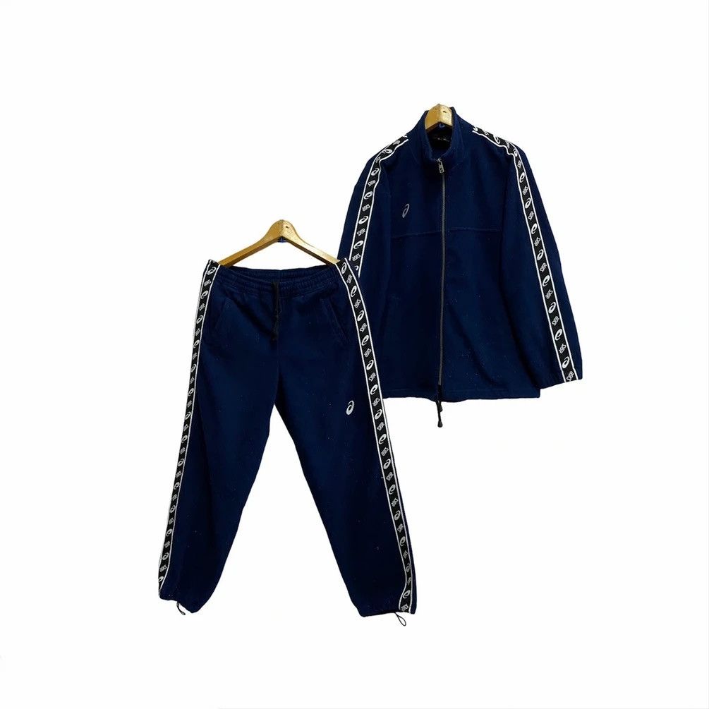 Asics × Japanese Brand VINTAGE ASICS TRACK TOP SPORTWEAR SET SUIT Size US M / EU 48-50 / 2 - 1 Thumbnail