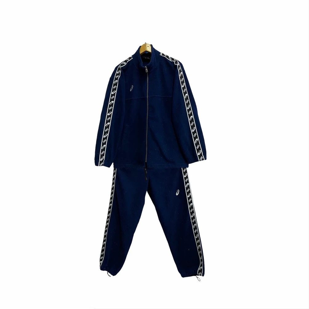 Asics × Japanese Brand VINTAGE ASICS TRACK TOP SPORTWEAR SET SUIT Size US M / EU 48-50 / 2 - 2 Thumbnail