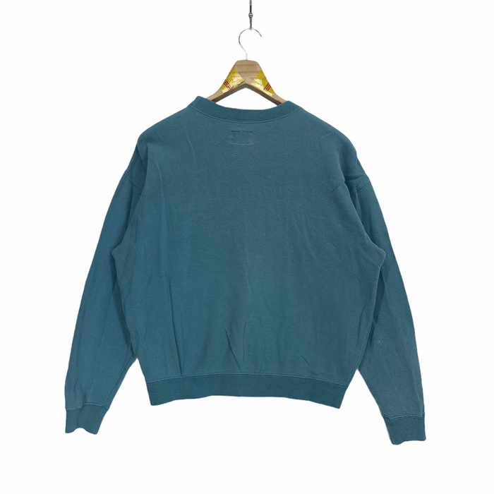 Vintage Benetton Embroidery Big Logo Sweatshirt #3106-114 | Grailed