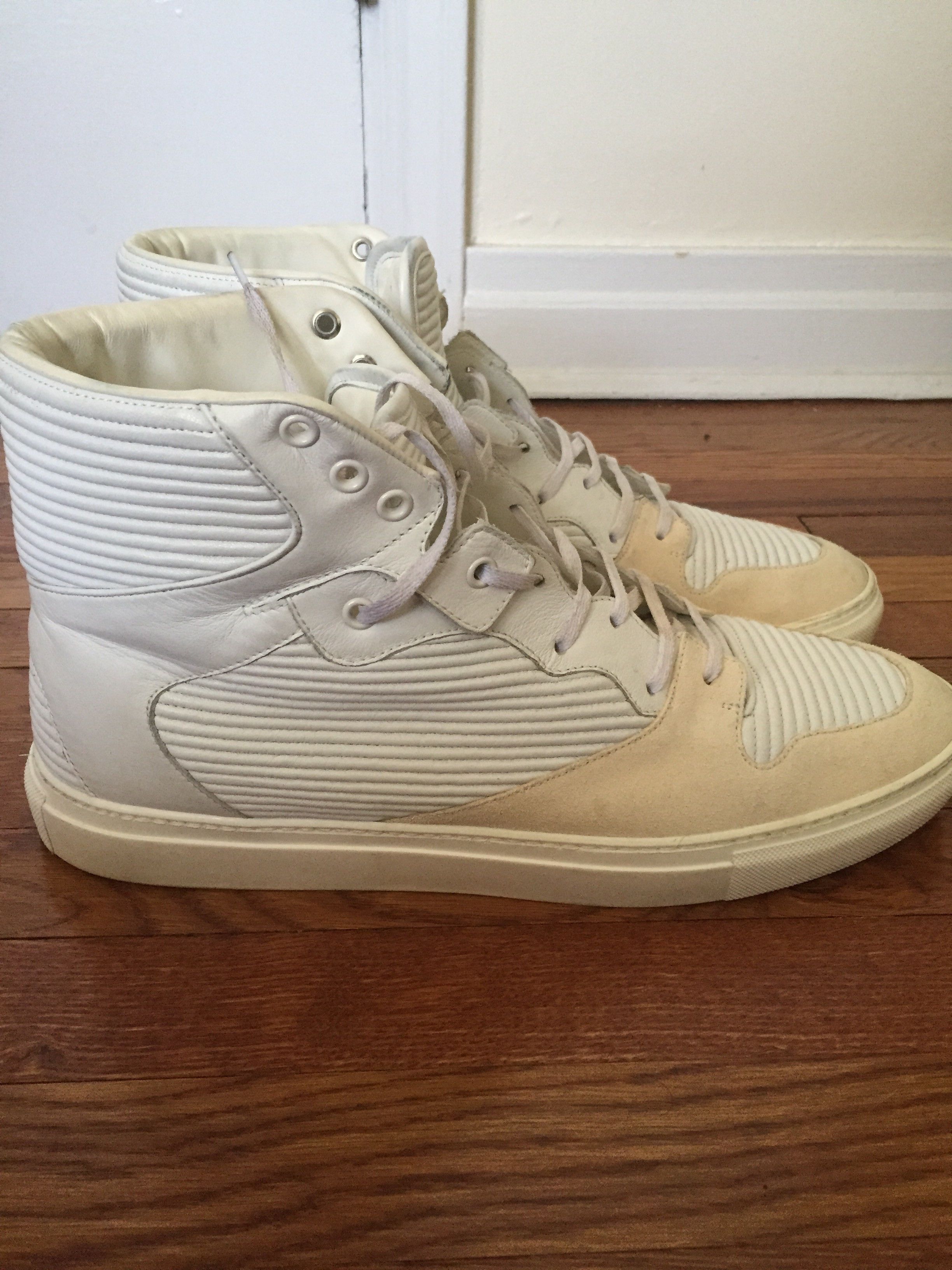 Balenciaga Balenciaga Original Pleated Size US 12 / EU 45 - 4 Thumbnail