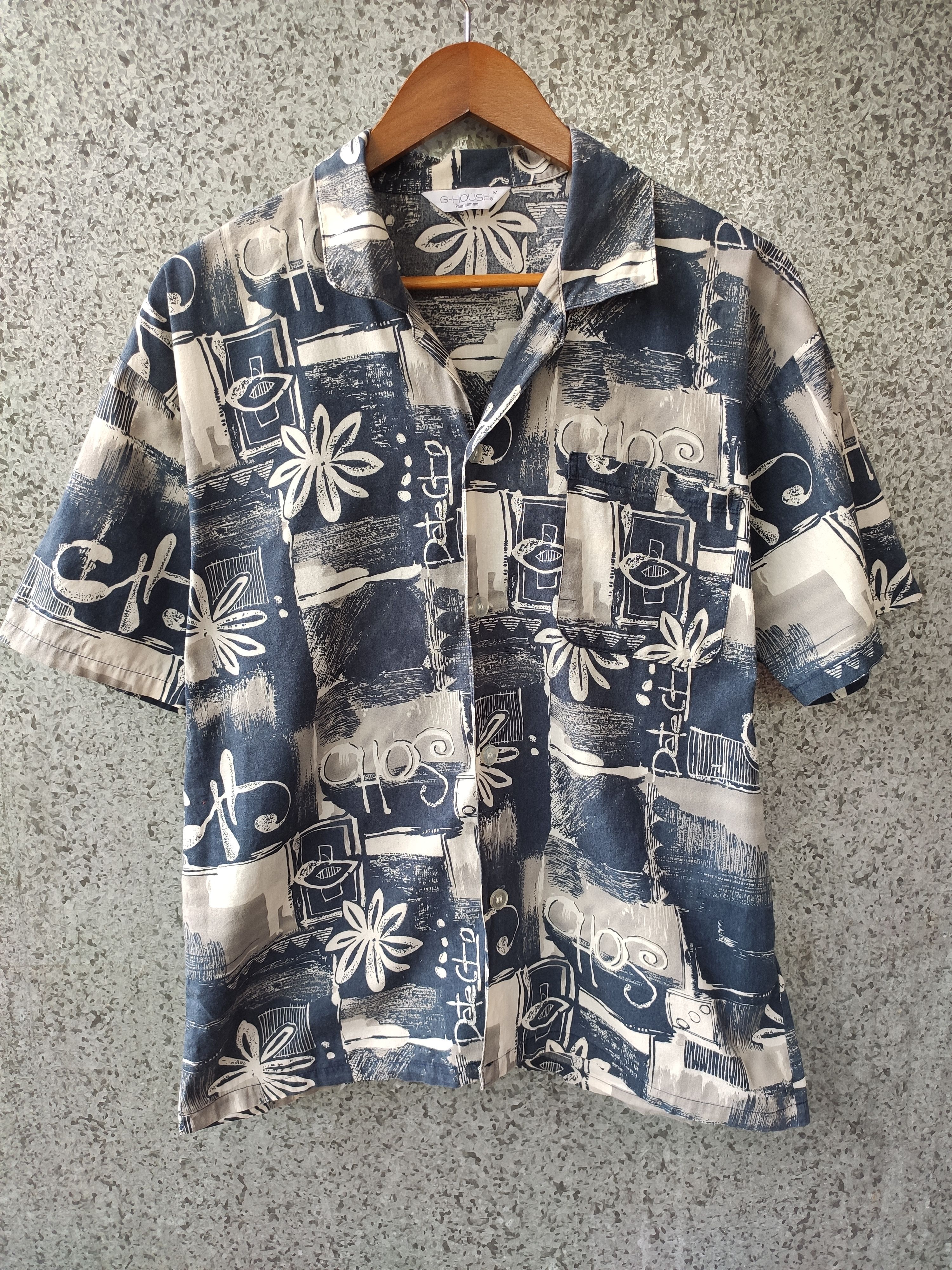 Japanese Brand G.House shirt button up Size US M / EU 48-50 / 2 - 1 Thumbnail