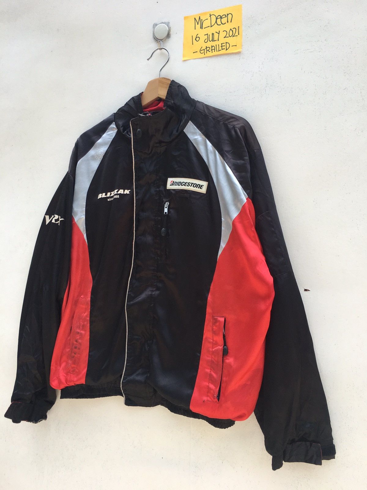 Sports Specialties Vintage Bridgestone BLIZZAK VRX Motorsport Racing Jacket Size US XL / EU 56 / 4 - 3 Thumbnail