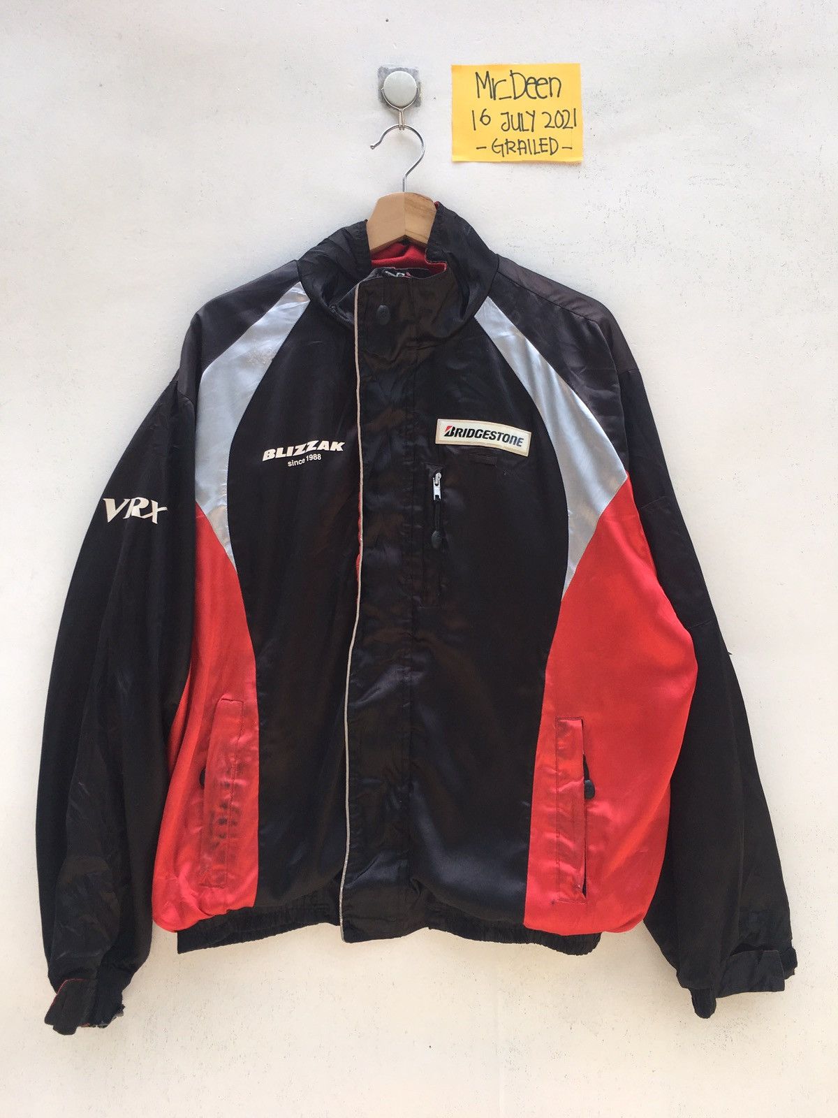 Sports Specialties Vintage Bridgestone BLIZZAK VRX Motorsport Racing Jacket Size US XL / EU 56 / 4 - 1 Thumbnail