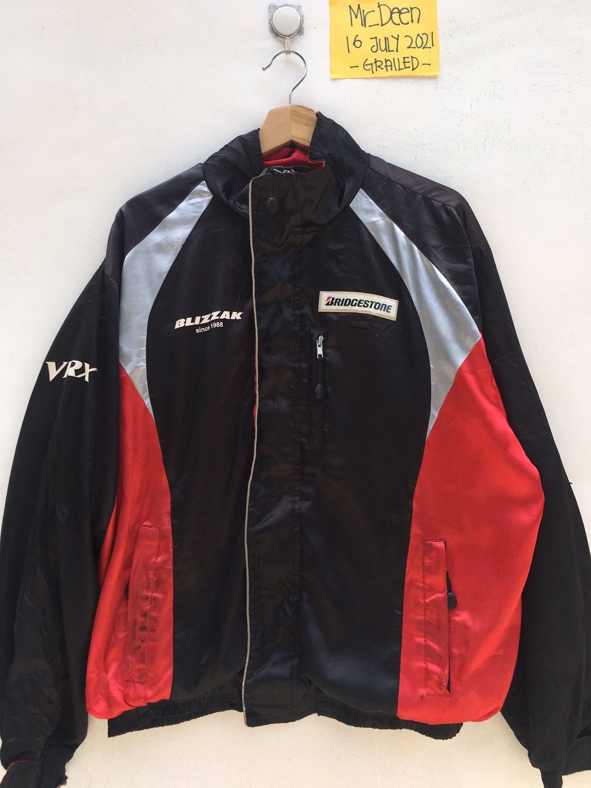 Sports Specialties Vintage Bridgestone BLIZZAK VRX Motorsport Racing Jacket Size US XL / EU 56 / 4 - 4 Thumbnail