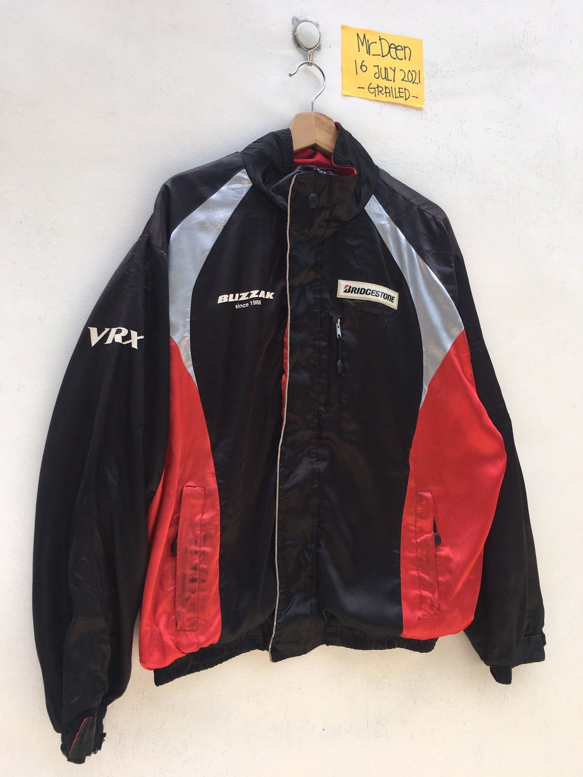 Sports Specialties Vintage Bridgestone BLIZZAK VRX Motorsport Racing Jacket Size US XL / EU 56 / 4 - 2 Thumbnail