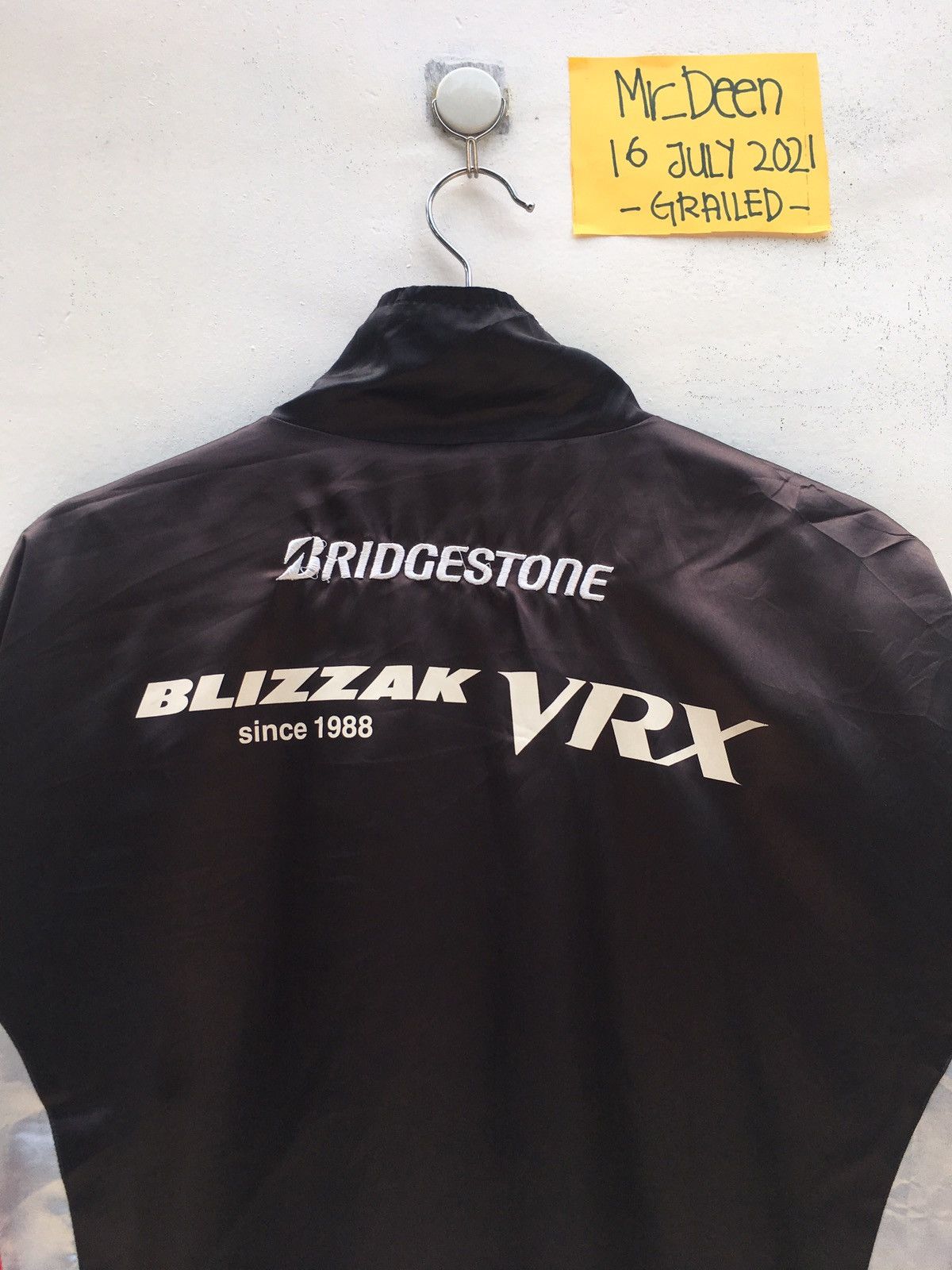 Sports Specialties Vintage Bridgestone BLIZZAK VRX Motorsport Racing Jacket Size US XL / EU 56 / 4 - 14 Thumbnail