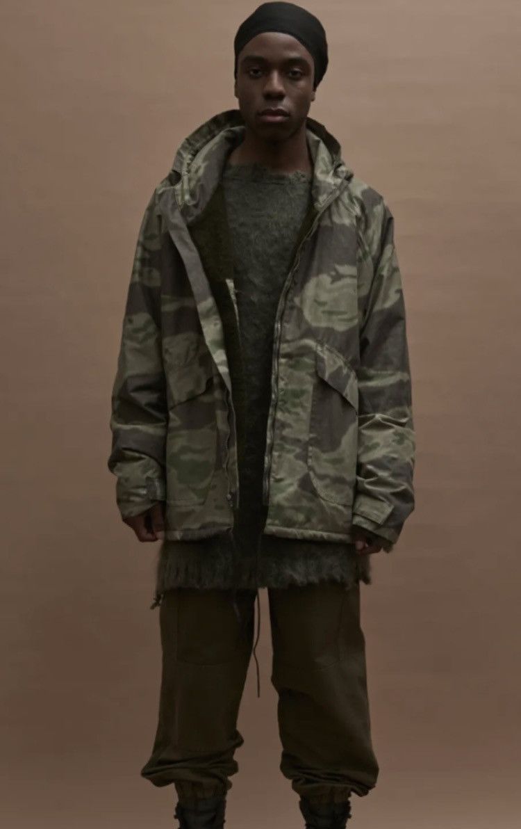 Yeezy Season Yeezy Season 3 Camo Printed Anorak Jacket Size Small | Grailed