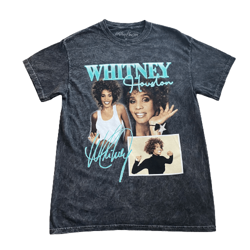 Vintage Whitney Houston Tie-dye Vintage T-shirt 