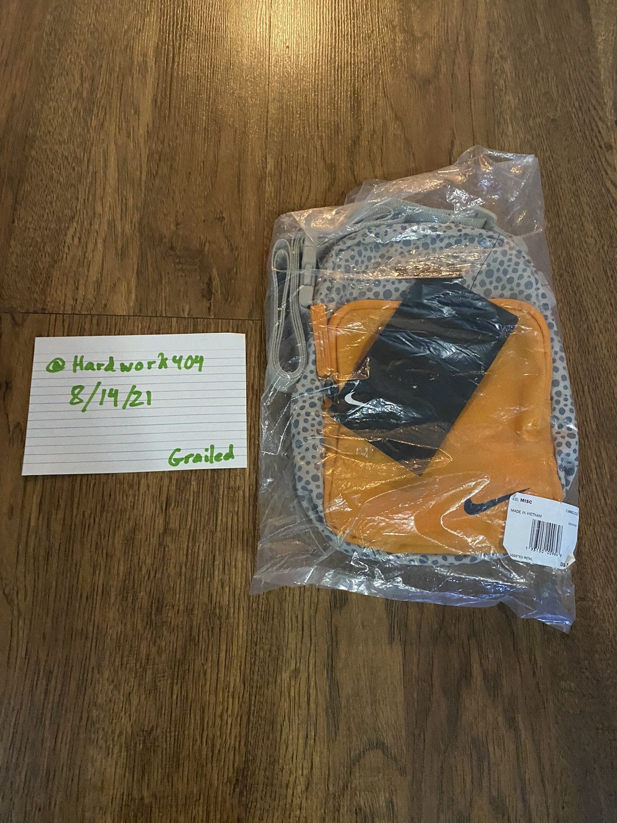 Nike lebron x atmos basketball crossbody bag clearance