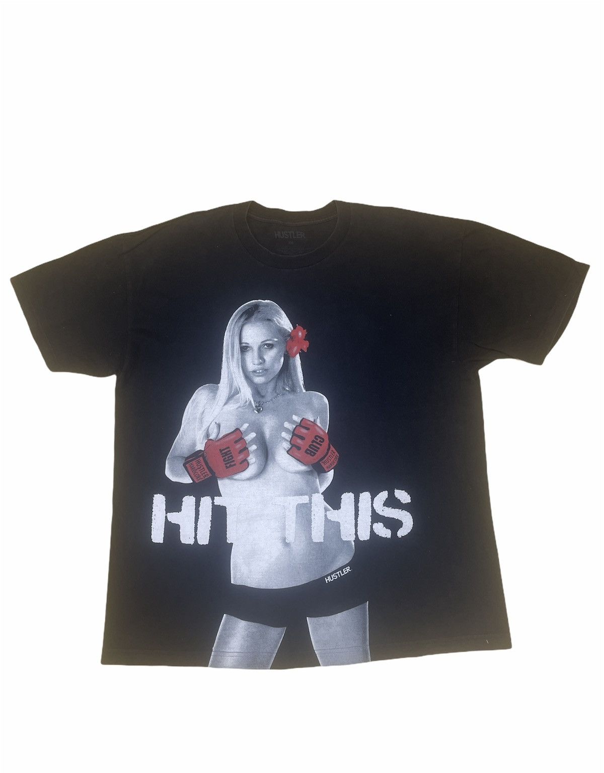 If Six Was Nine HUSTLER Magazine Sexy woman naked Tee Tshirt Size US XL / EU 56 / 4 - 10 Thumbnail
