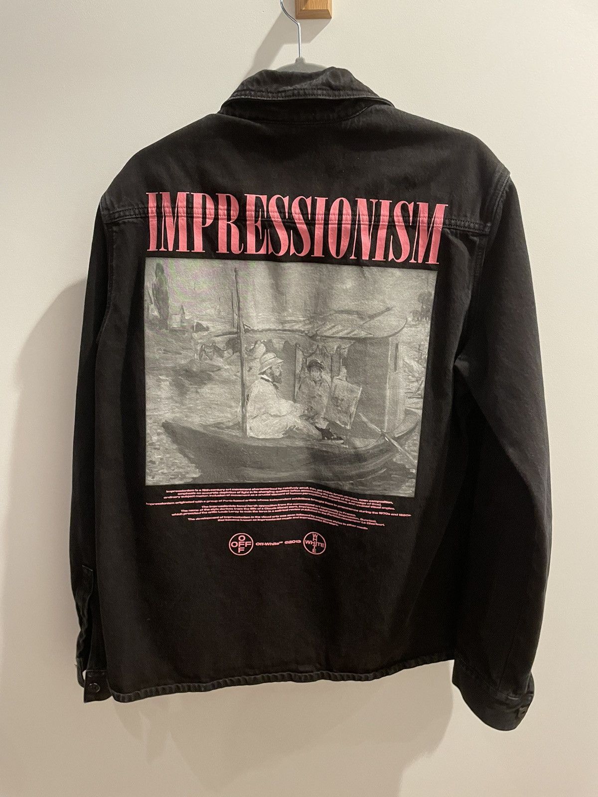 Off white cheap impressionism denim