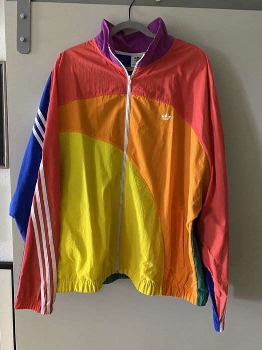 Adidas Adidas rainbow track jacket brand new Grailed