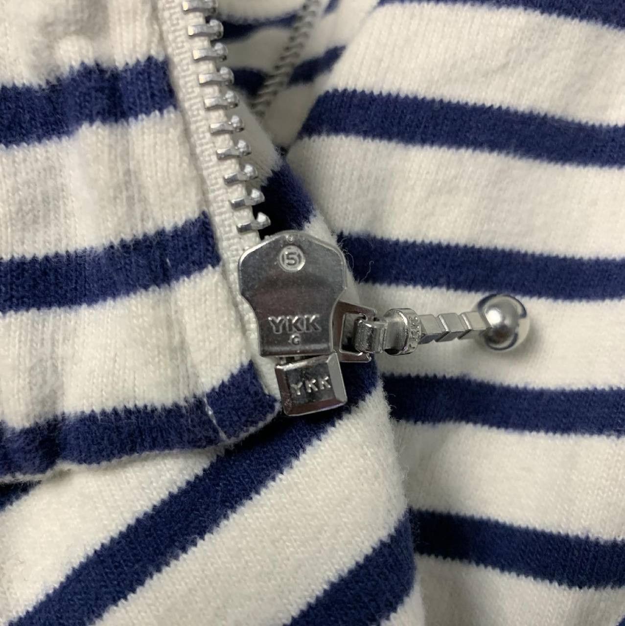 Wood Wood Wood Wood Full Zip Striped Cotton Lightweight Jacket Size US L / EU 52-54 / 3 - 7 Thumbnail