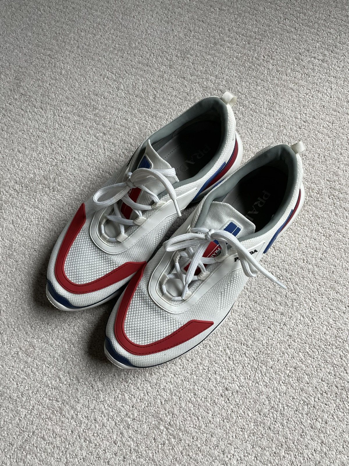 Prada Prada Signature Logo Athletic Sneakers Size US 9 / EU 42 - 1 Thumbnail