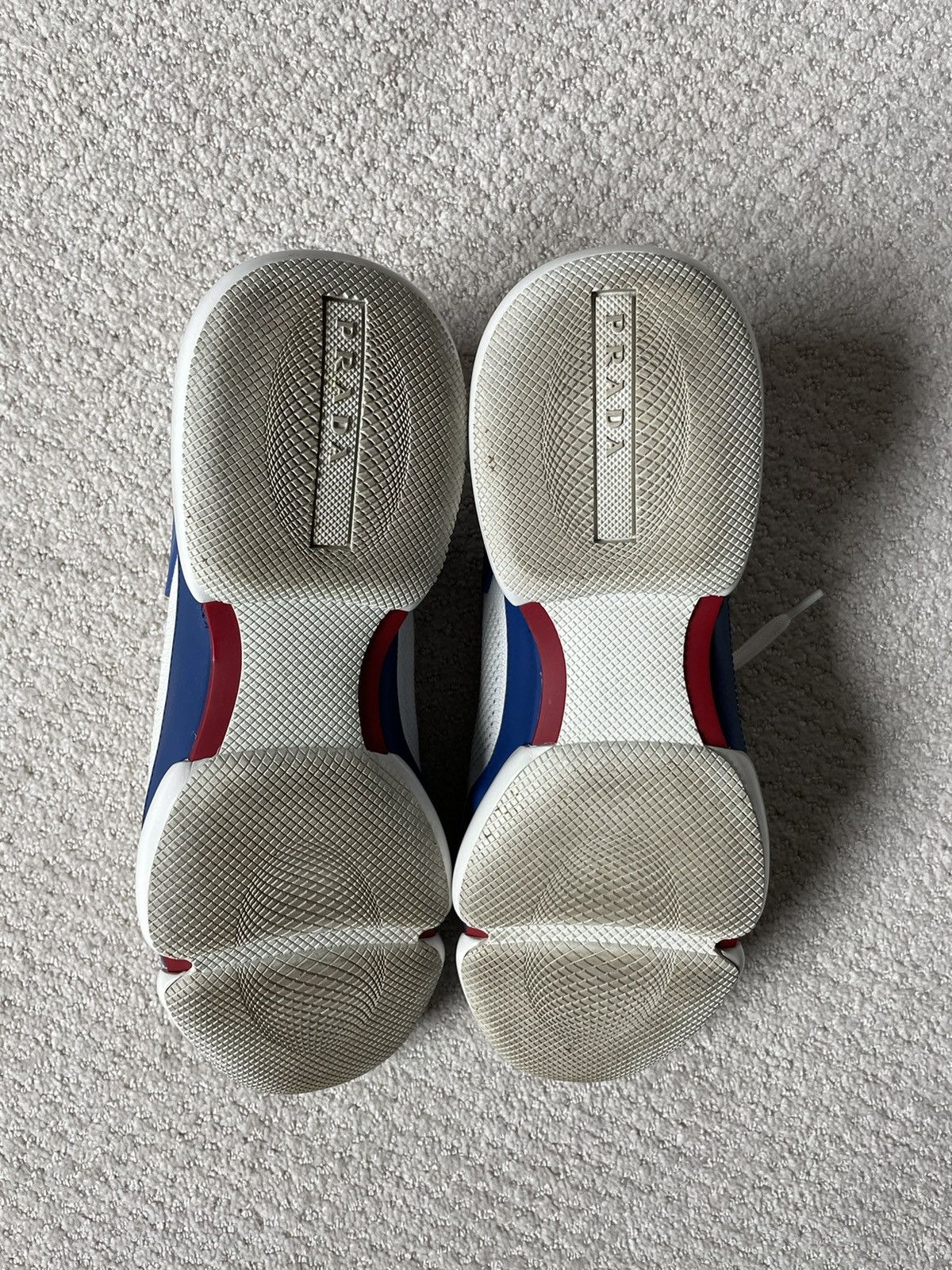 Prada Prada Signature Logo Athletic Sneakers Size US 9 / EU 42 - 3 Thumbnail