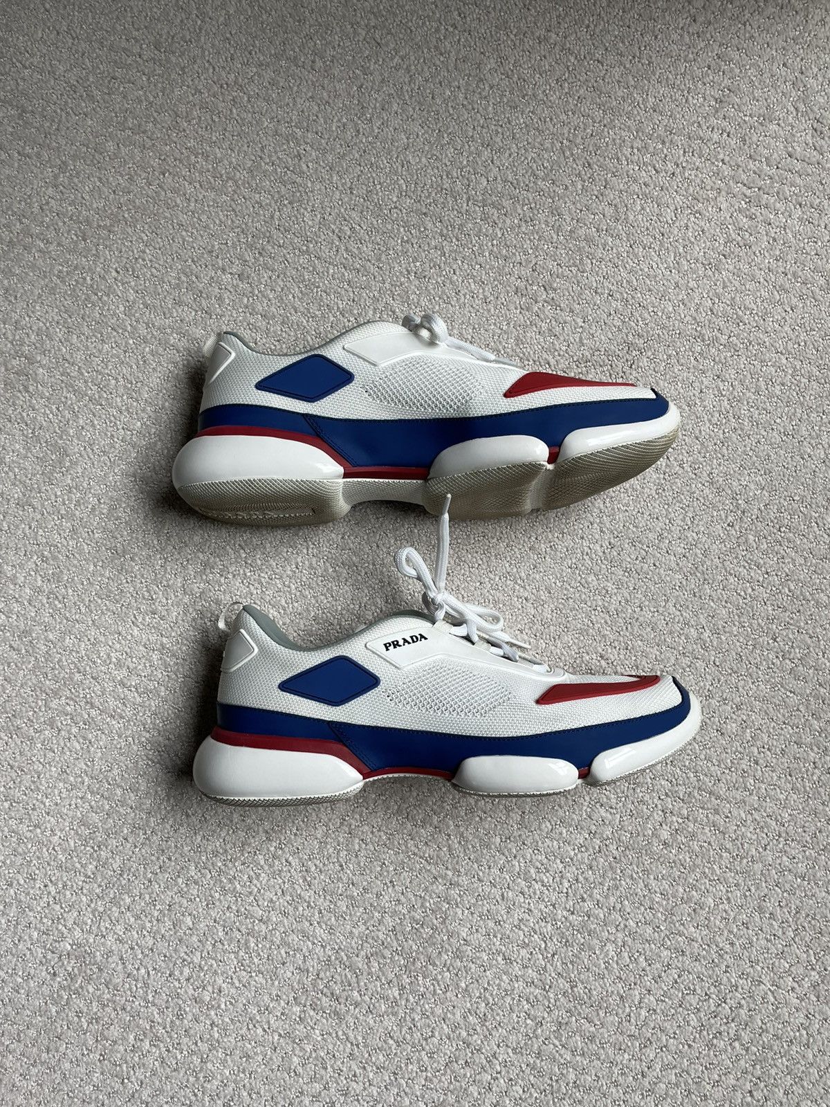 Prada Prada Signature Logo Athletic Sneakers Size US 9 / EU 42 - 2 Thumbnail