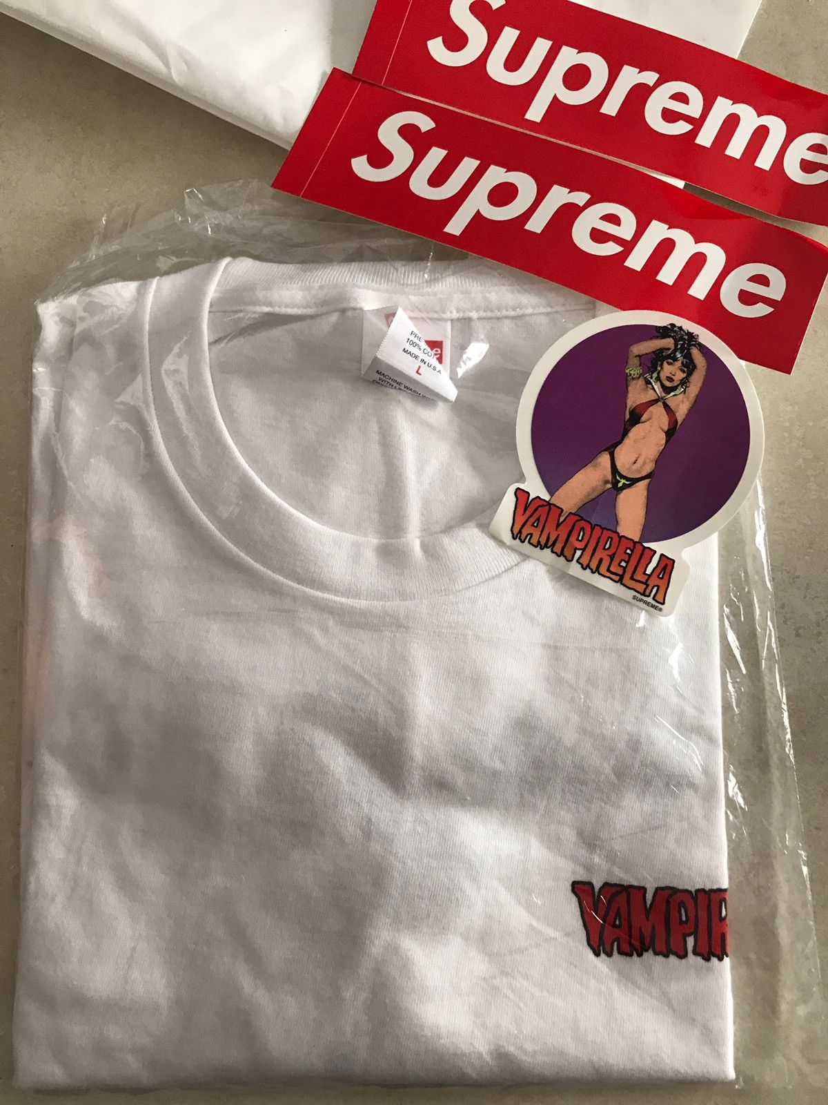 Supreme Vampirella Tee | Grailed