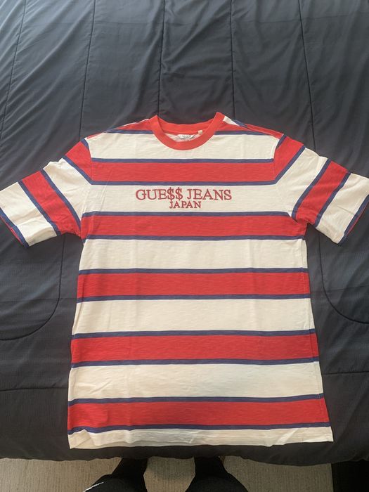 Guess Guess Jeans Japan x ASAP Rocky Exclusive T Shirt Red White