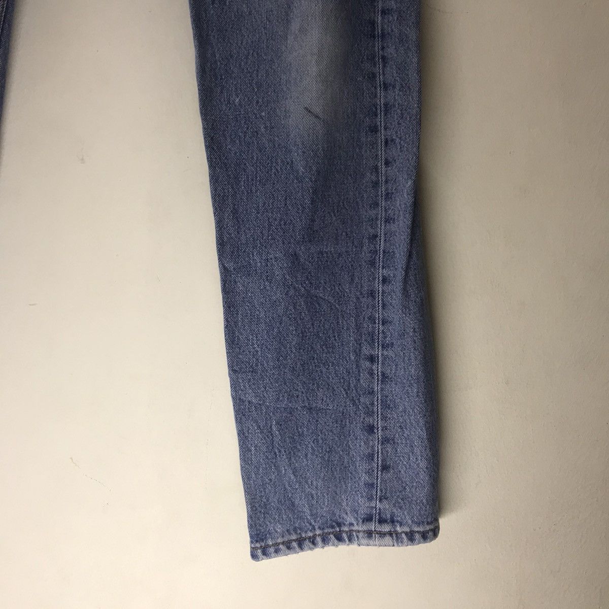 Levi's Vintage 90s Levis 501 Light Wash 32x42 Size US 32 / EU 48 - 9 Thumbnail