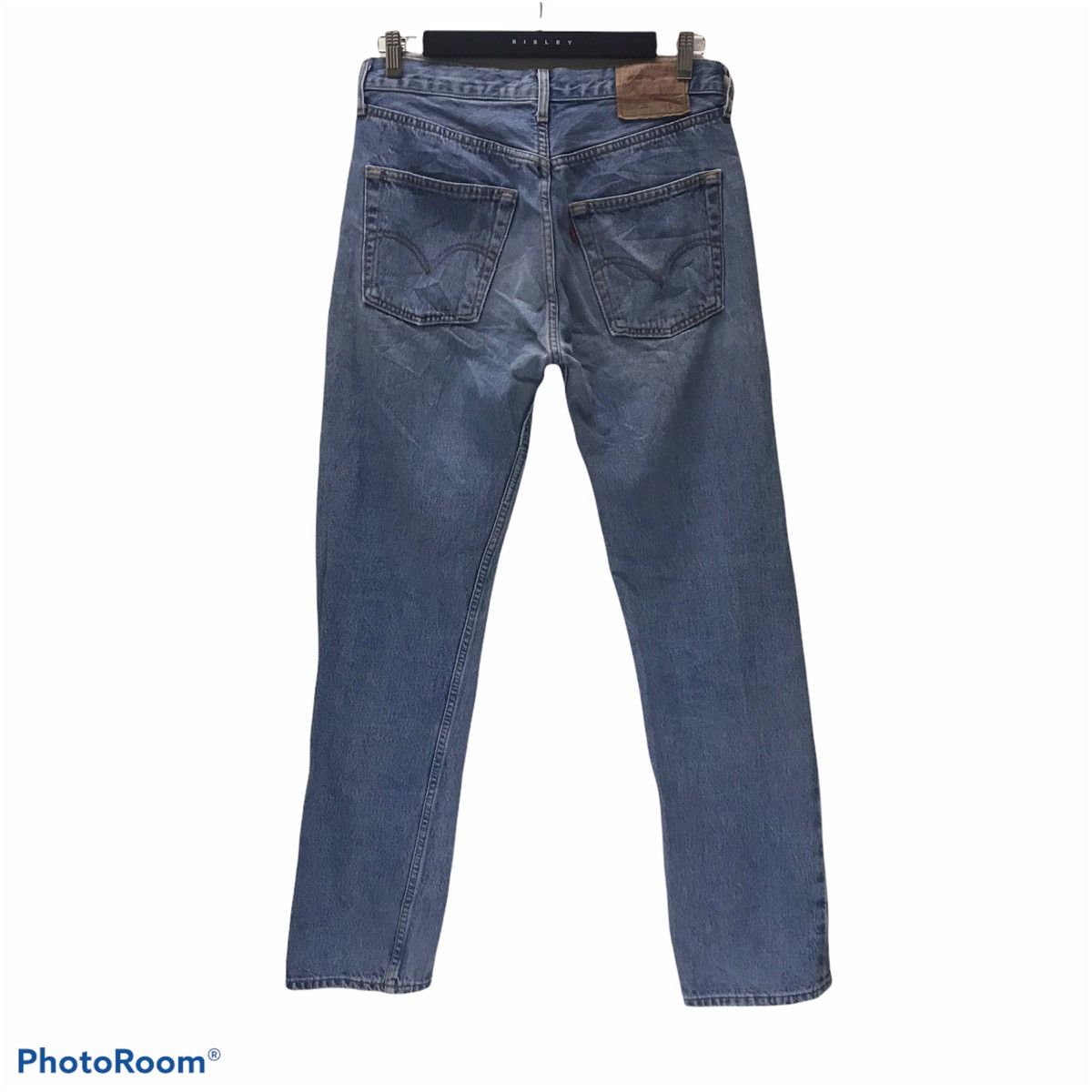 Levi's Vintage 90s Levis 501 Light Wash 32x42 Size US 32 / EU 48 - 2 Thumbnail