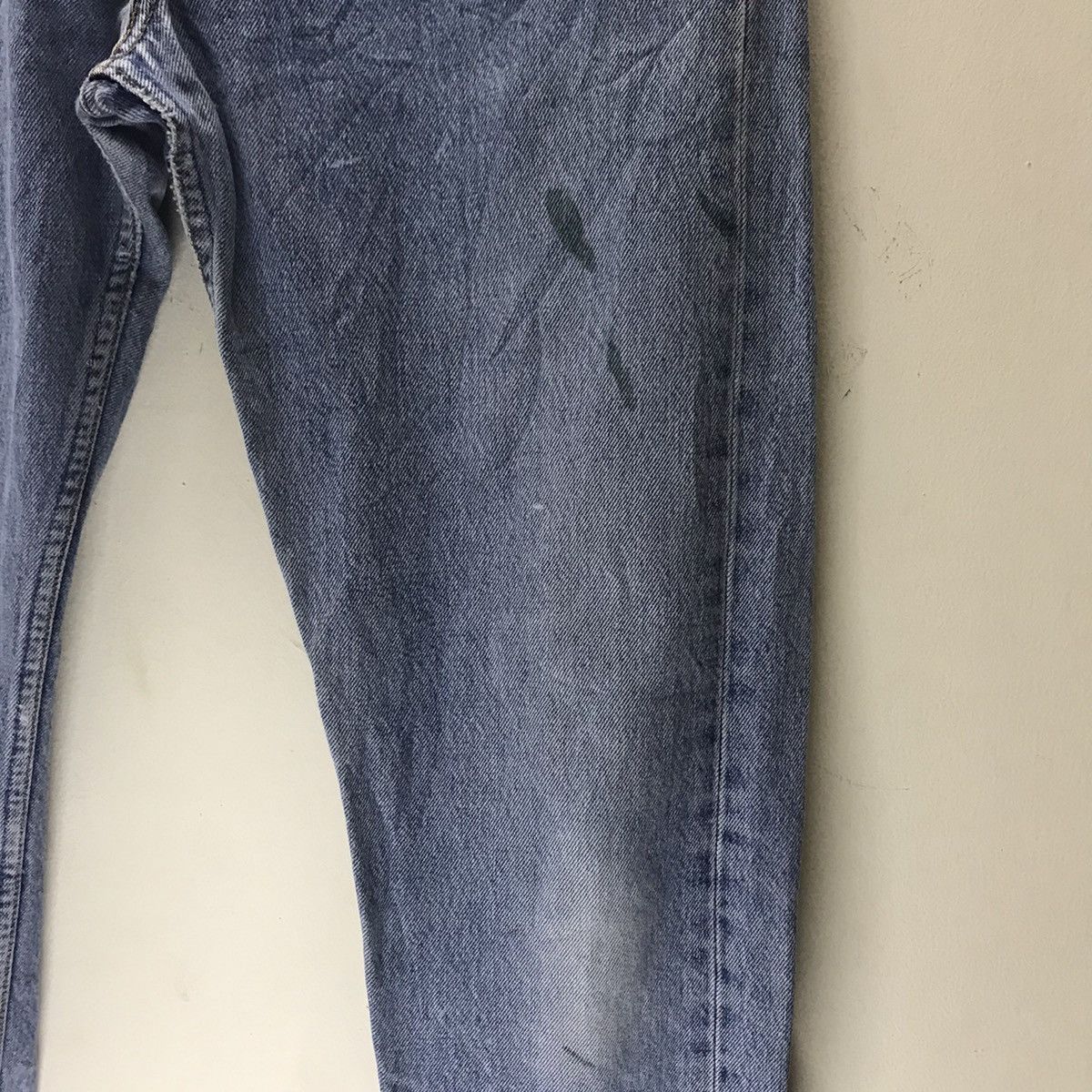 Levi's Vintage 90s Levis 501 Light Wash 32x42 Size US 32 / EU 48 - 7 Thumbnail