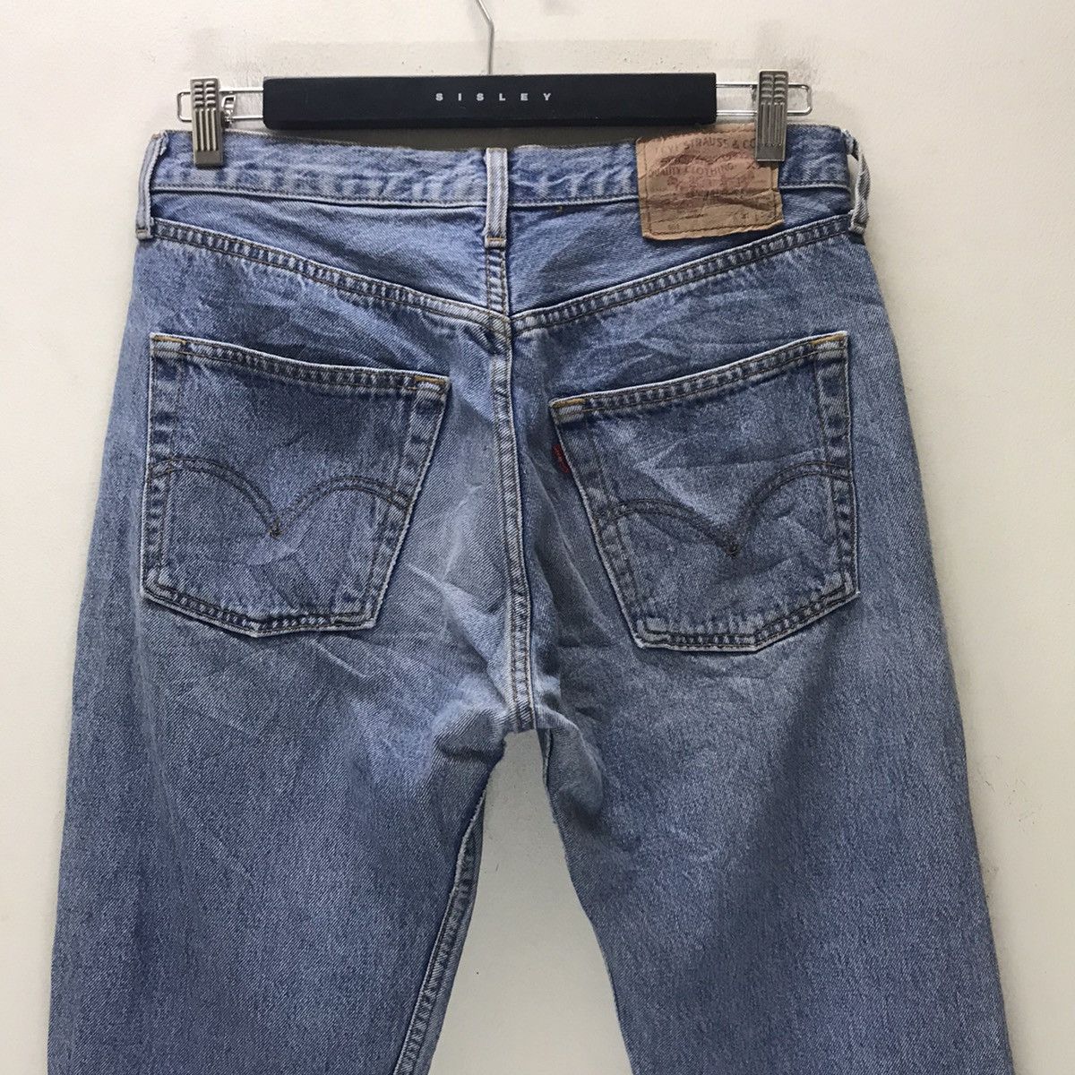 Levi's Vintage 90s Levis 501 Light Wash 32x42 Size US 32 / EU 48 - 11 Thumbnail