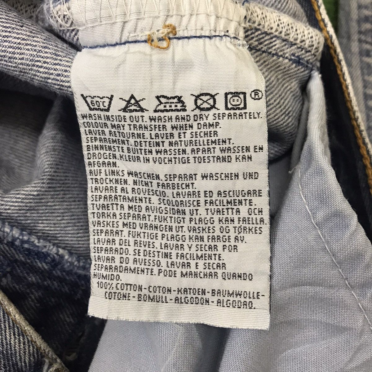 Levi's Vintage 90s Levis 501 Light Wash 32x42 Size US 32 / EU 48 - 20 Thumbnail