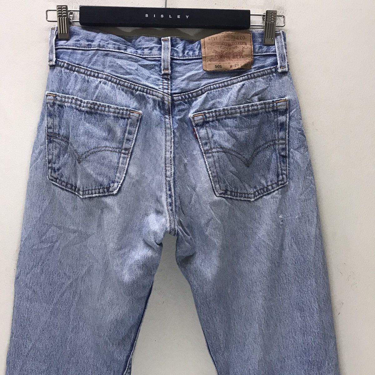 Levi's Vintage 90s Levis 501 Grunge Jeans Size US 28 / EU 44 - 11 Thumbnail
