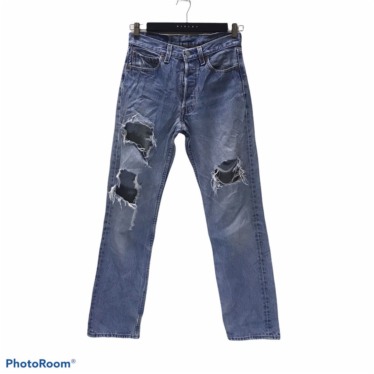Levi's Vintage 90s Levis 501 Grunge Jeans Size US 28 / EU 44 - 1 Thumbnail