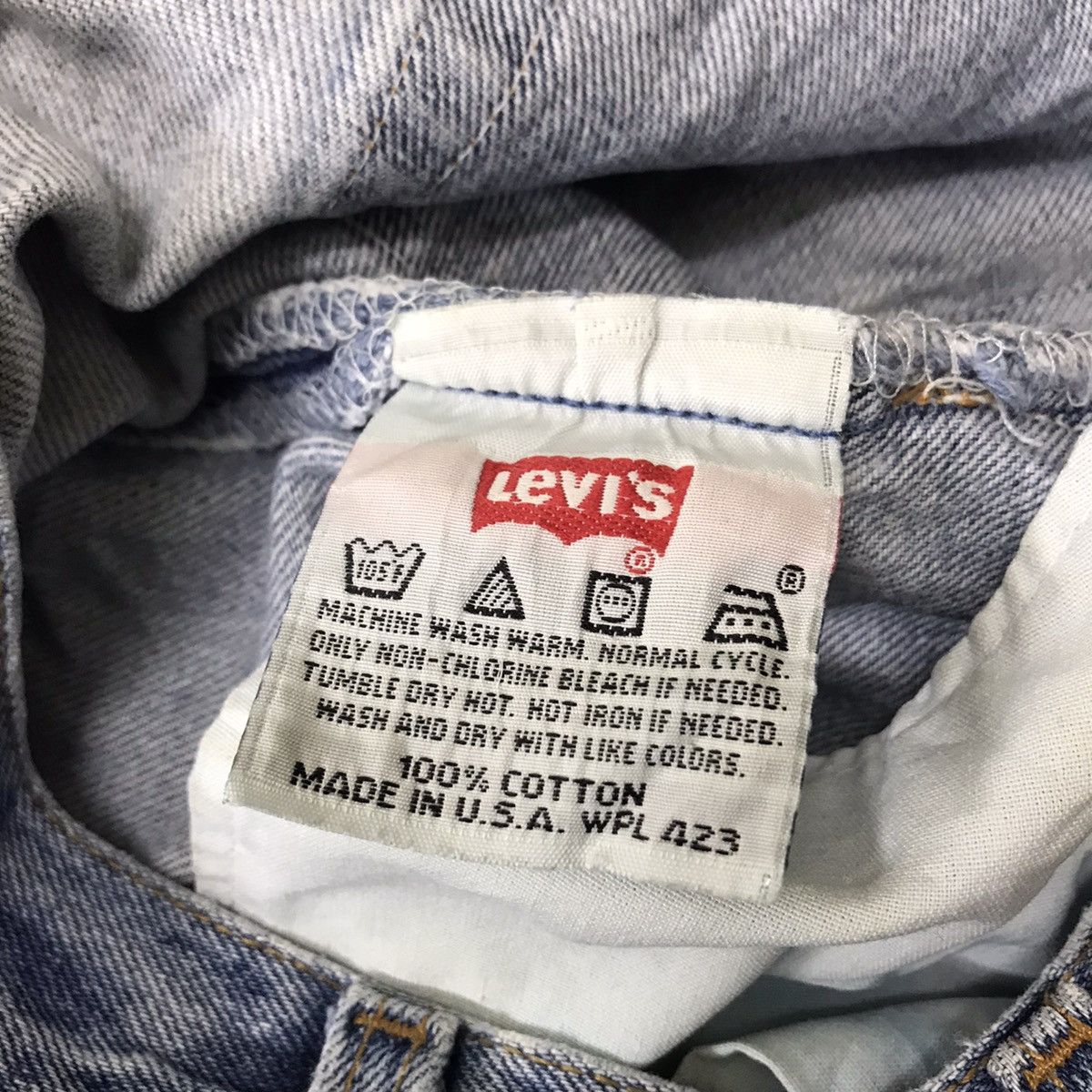 Levi's Vintage 90s Levis 501 Grunge Jeans Size US 28 / EU 44 - 20 Thumbnail