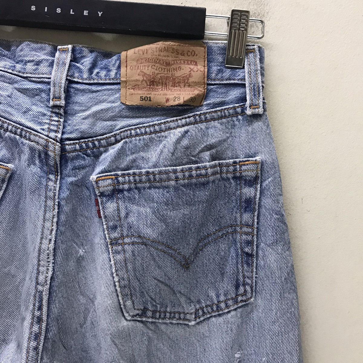 Levi's Vintage 90s Levis 501 Grunge Jeans Size US 28 / EU 44 - 13 Thumbnail