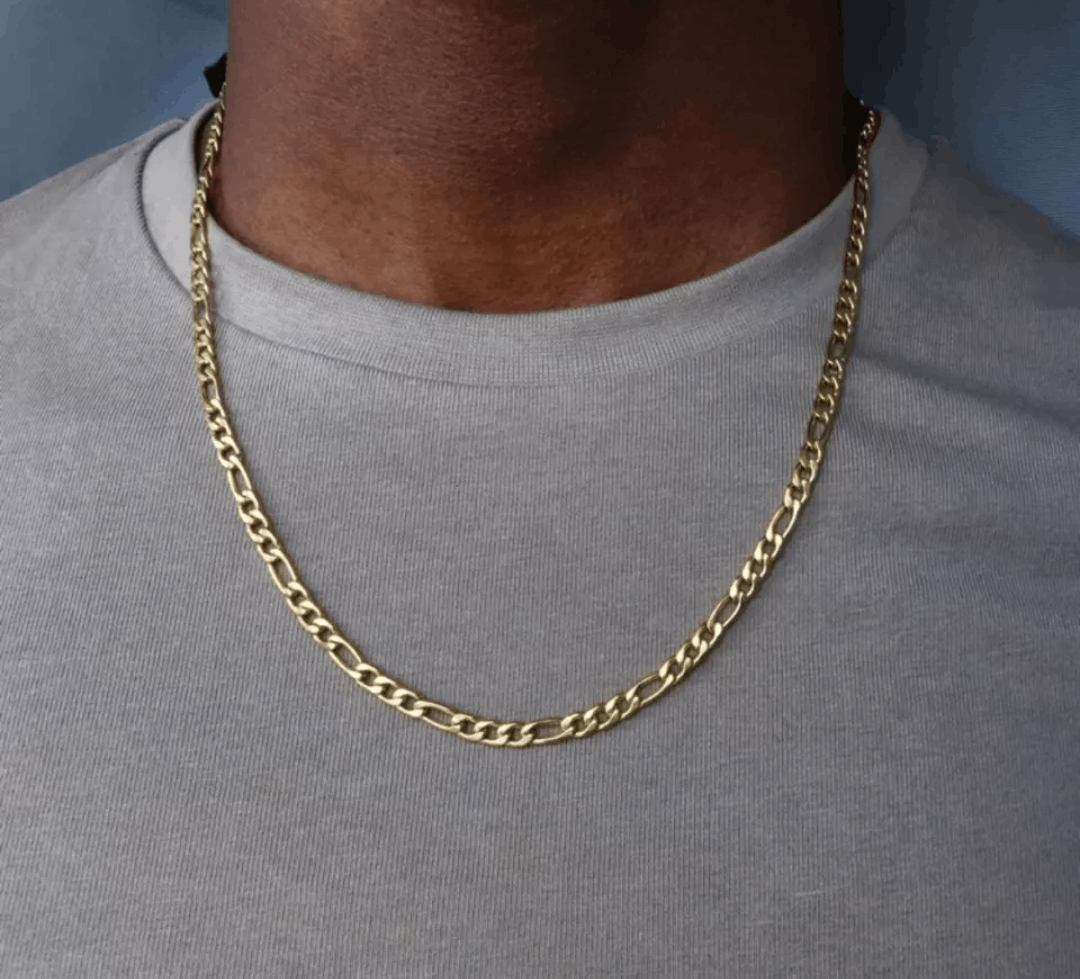 Vintage Figaro Chain Necklace Size ONE SIZE - 1 Thumbnail