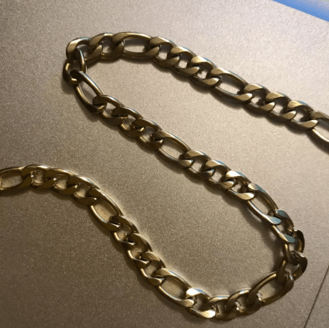 Vintage Figaro Chain Necklace Size ONE SIZE - 2 Thumbnail