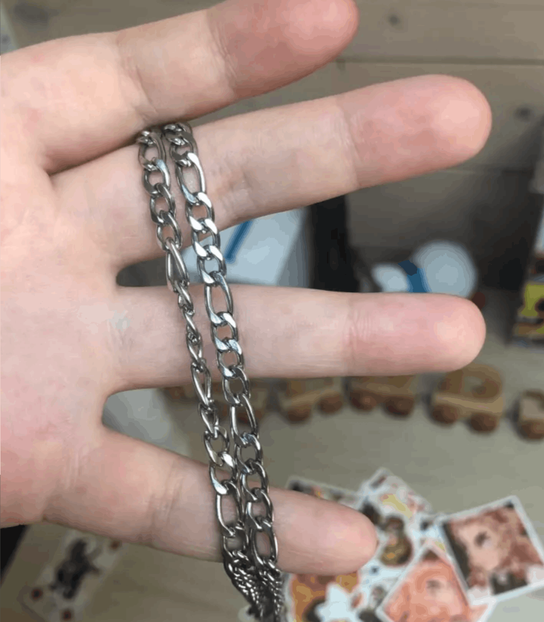 Vintage Figaro Chain Necklace Size ONE SIZE - 3 Thumbnail