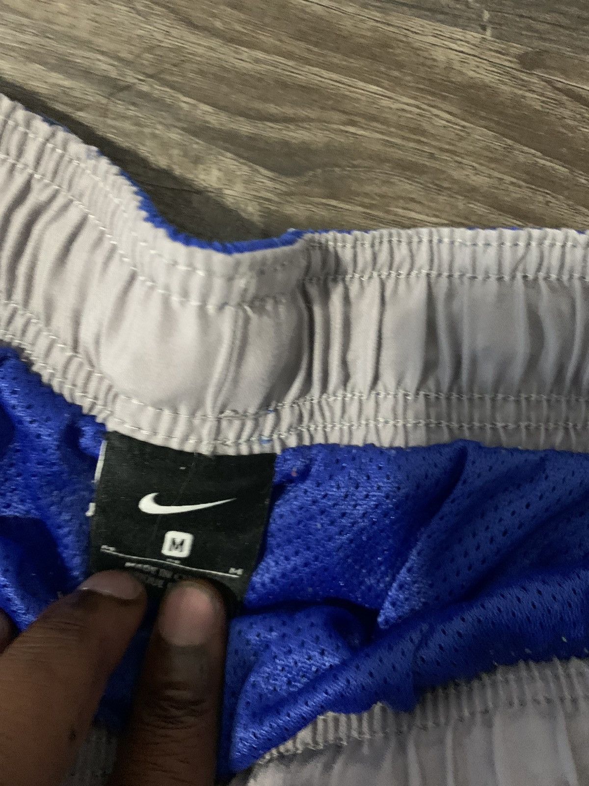 Nike × Nike ACG Vintage Blue Nike Shorts Size US 31 - 4 Thumbnail