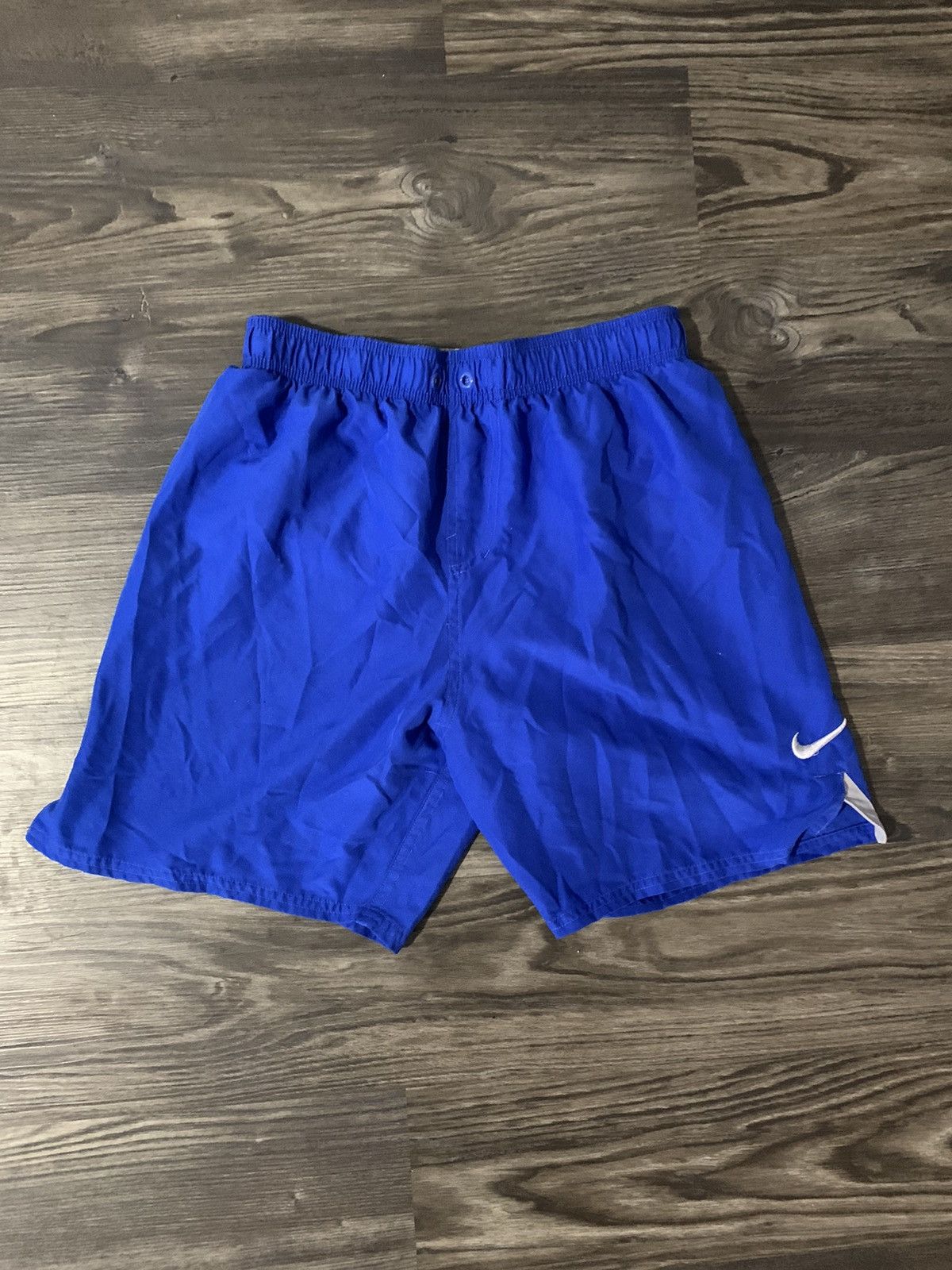 Nike × Nike ACG Vintage Blue Nike Shorts Size US 31 - 1 Thumbnail