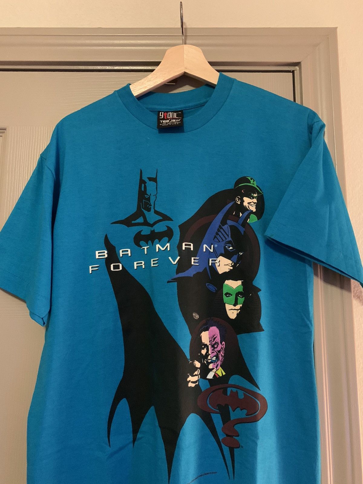 Vintage Vintage 1995 Dc Batman Forever T-shirt | Grailed