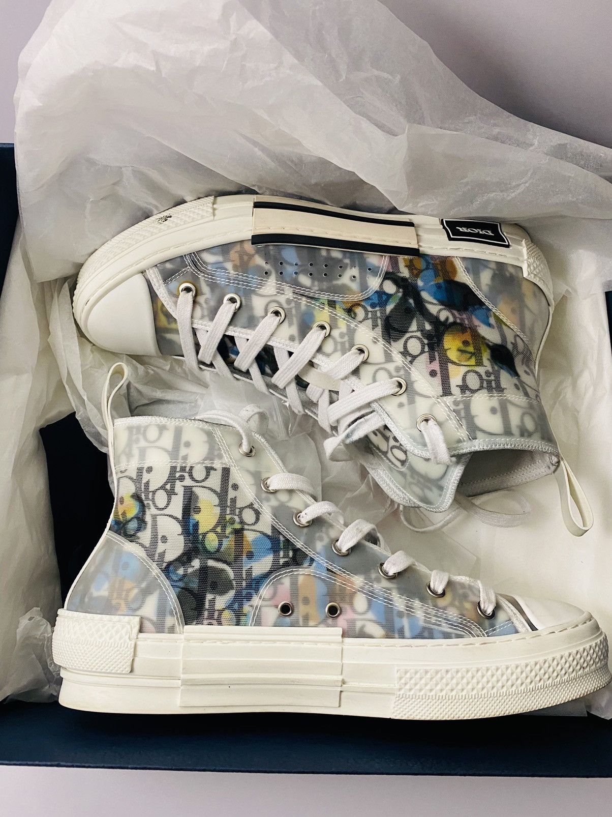 Dior B23 High Top Alex Foxton Oblique