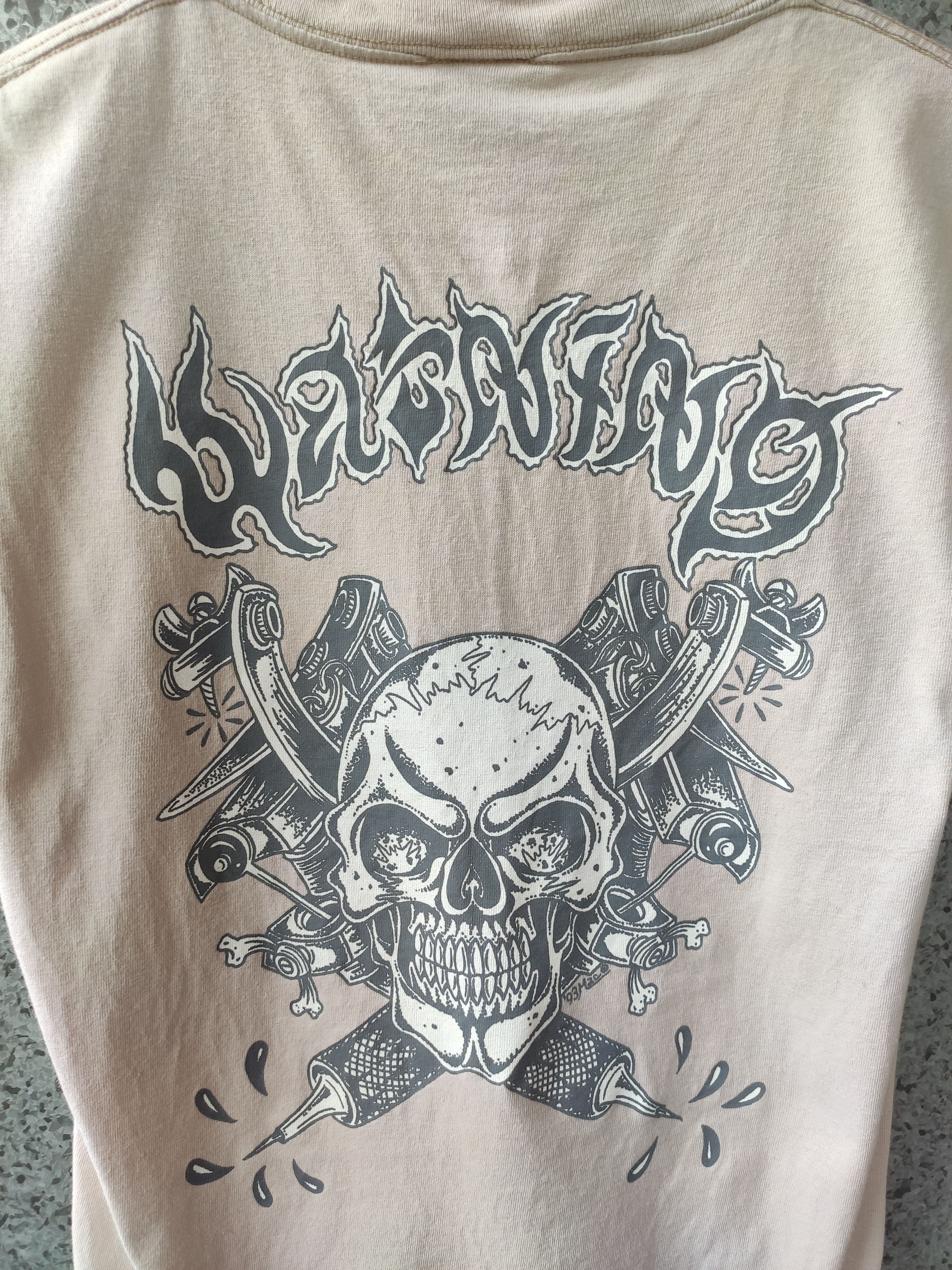 Powell Peralta Vintage 90s Vintage Warning Streetwear t shirt Size US S / EU 44-46 / 1 - 2 Thumbnail