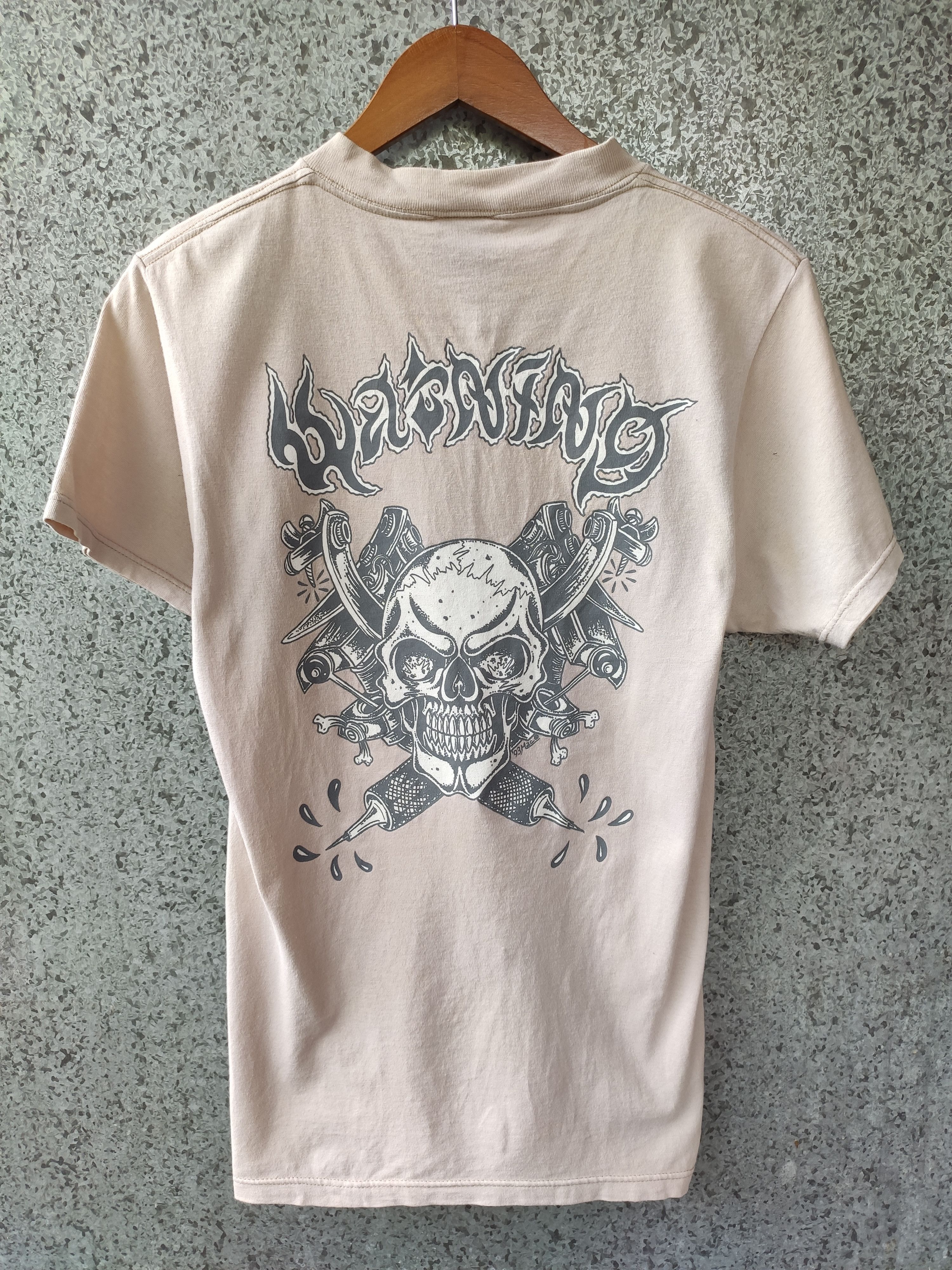 Powell Peralta Vintage 90s Vintage Warning Streetwear t shirt Size US S / EU 44-46 / 1 - 1 Thumbnail