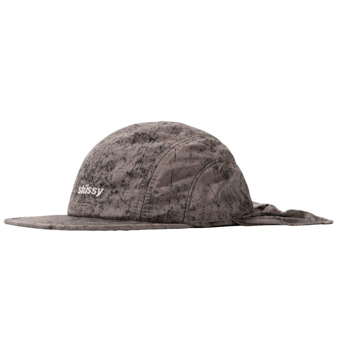 STUSSY DYED NYLON BUNGEE CAMP CAP