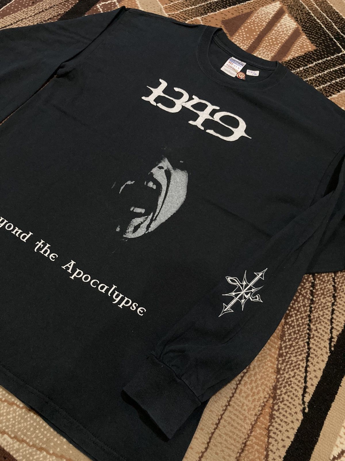 Band Tees Vintage 1349 Beyond The Apocalypse long sleeve t-shirt Size US L / EU 52-54 / 3 - 4 Thumbnail