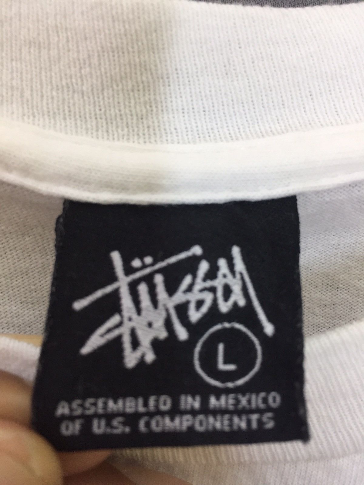 Stussy Rare! Vintage Stussy Big Logo T Shirt Size Large Size US L / EU 52-54 / 3 - 4 Preview